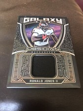 2021 Obsidian Galaxy Gear Electric Etch Patch /75 Ronald Jones II #GG-RJ BUCS