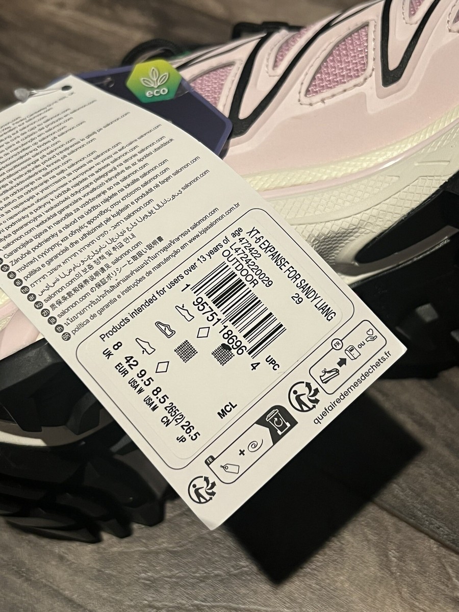 Salomon XT 6 Expanse x Sandy Liang Low Cradle Pink Comme Salomon XT 6 Expanse x Sandy Liang Low Cradle Pink Comme