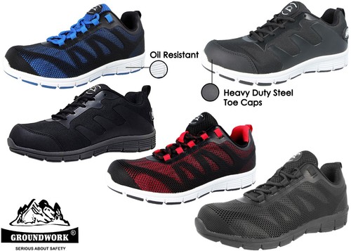 groundwork steel toe cap trainers