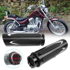 Motorcycle Handle Bar 1" Hand Grips For Suzuki Intruder VS 700 750 1500 1400 800