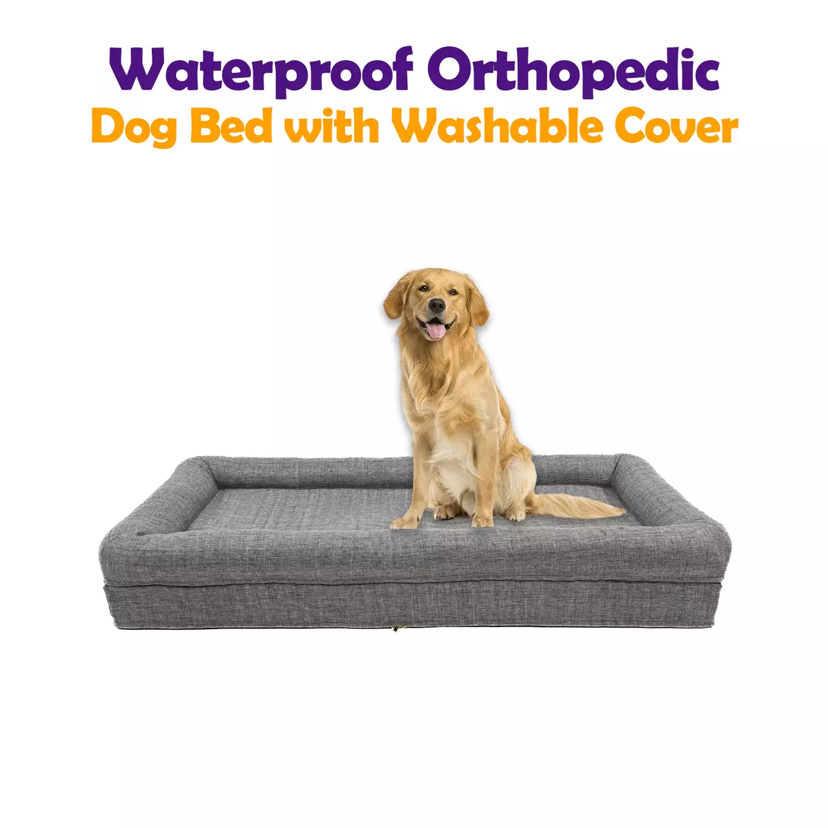 Medium waterproof dog clearance bed
