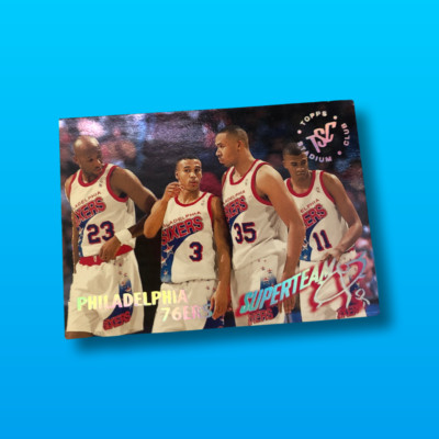 1994-95 Topps Stadium Club NBA Super Team Redemptions Philadelphia 76ers #20