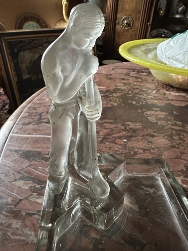 Antike Glas Figur Glasbläser Czech Glass Glasarbeiter - Picture 4 of 9