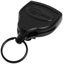 Super 48 Key-Bak Retractable Key Reel 1 per Card Black