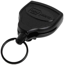 Super 48 Key-Bak Retractable Key Reel 1 per Card Black