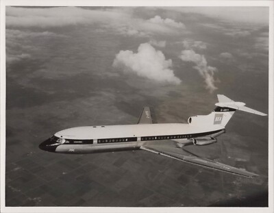 BEA BRITISH EUROPEAN AIRWAYS TRIDENT ONE G-ARPB ORIGINAL HERSTELLERFOTO 1