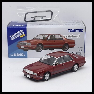 Tomica Limited Vintage LV-N340a Nissan GLORIA CIMA TYPE-II S 1/64 TOMYTEC TOMY