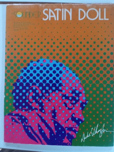 Duke Ellington Liederbuch Satin Puppe Hammond Organ Co. Sounder Notenschrift 1974