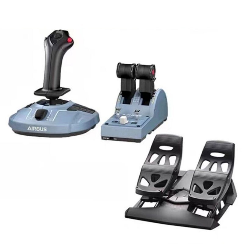 その他 Thrustmaster TCA Sidestick & Quadrant TCA Quadrant Add-On Airbus Edition - Civil aviation, Flight
