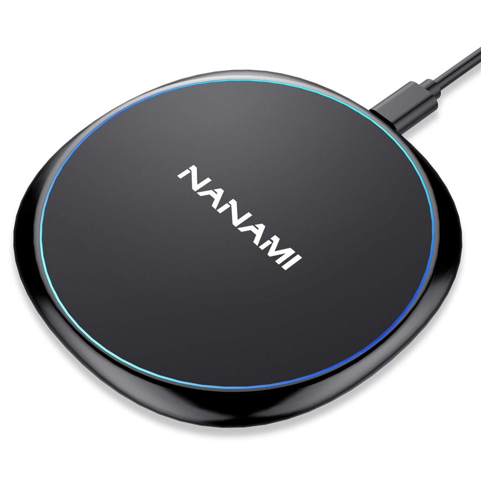 NANAMI 7.5W Fast Wireless Charging Pad for iPhone 16 16 Plus & More