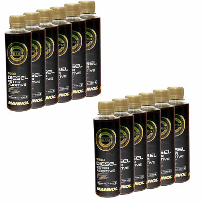 Dieseladditiv Diesel Ester Additiv 12 X 100 ml Verschleißschutz Reiniger MANNOL