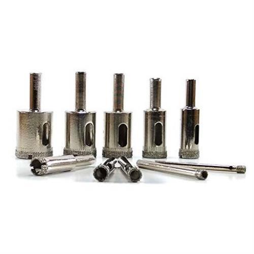 Drilax 5 Pcs Diamond Drill Bit Set 1/2" (0.5 In) Wet Use For Tiles, Glass, Fish - Foto 6