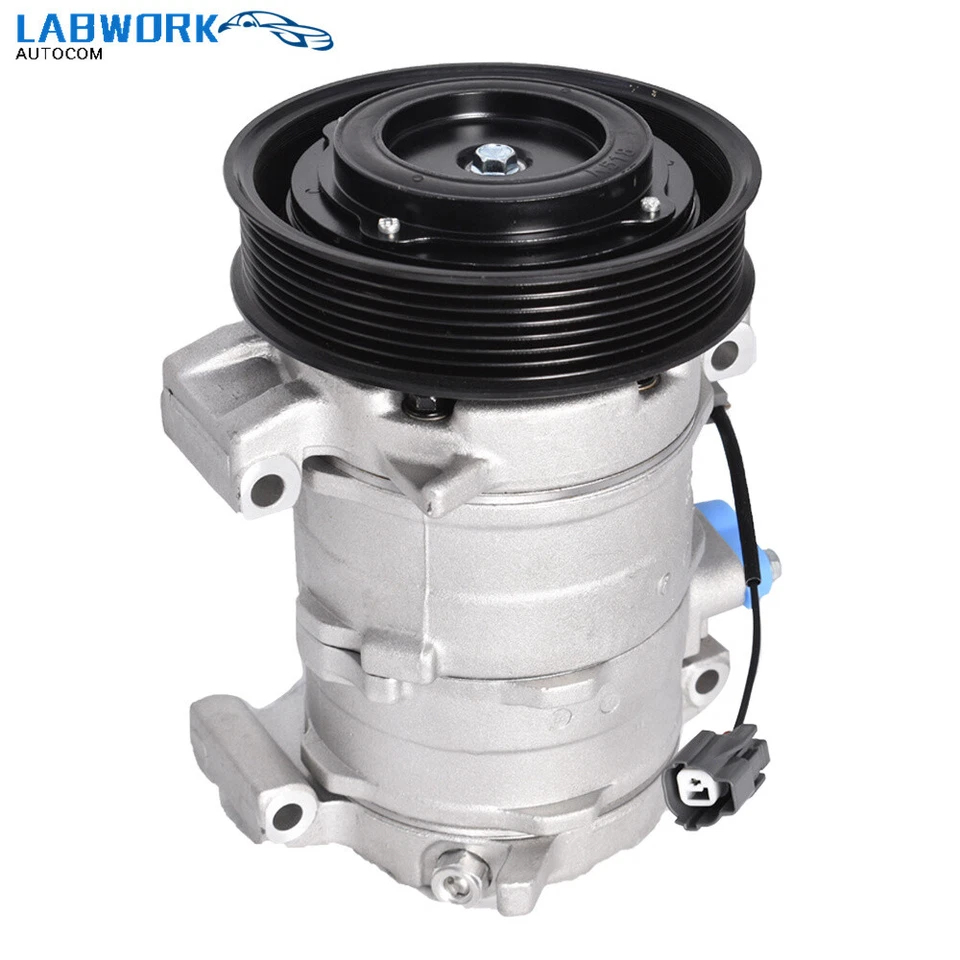 Compresor y embrague de aire acondicionado 2003-2005 2006 2007 para Honda Accord 2,4 L CO 28003C Foto 4 de 4