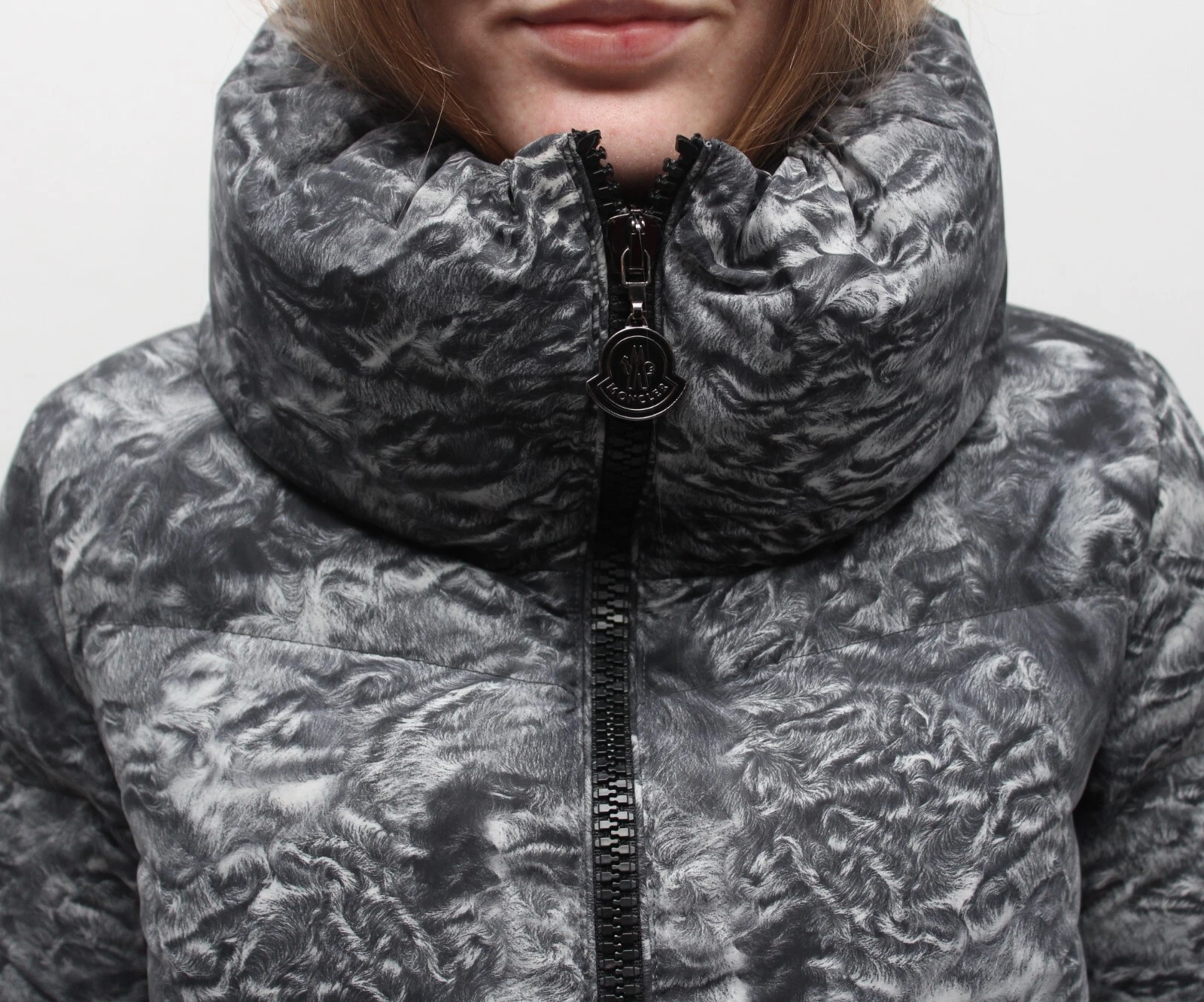 Giacca tampone trapuntata RARA MONCLER Ratel donna cappotto cerniera intera taglia 2 ~S M