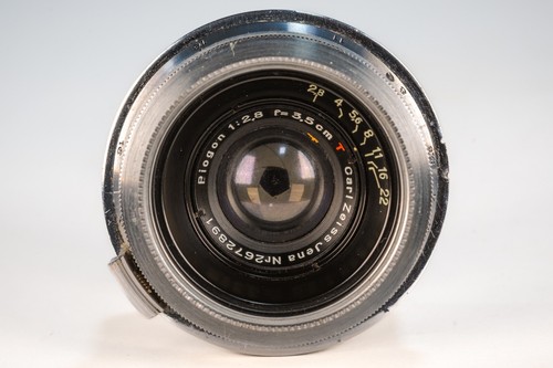 Carl Zeiss Jena Biogon 35mm f/2.8 T – Contax RF Mount – Rare Bayonet Rear Cap - Picture 8 of 13