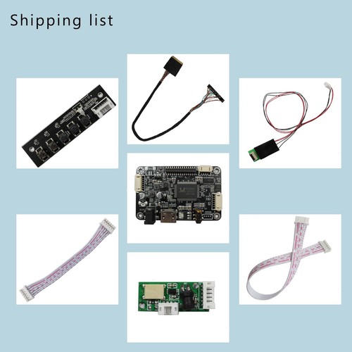 HD Audio LCD Driver Board For 12.3inch 1920x720 HSD123IPW1-A00 LCD Screen - Picture 3 of 4