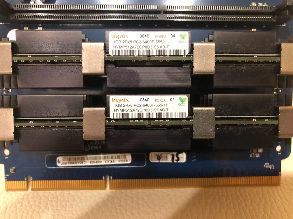 Genuine Apple Memory Riser Card with 2 Gb RAM A1186 for Mac Pro 820-2178-B - Image 2 of 2