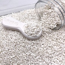 3MM White Round Circle Disc Polymer Clay Sprinkle NOT EDIBLE D17-17
