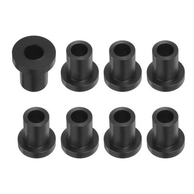 8pcs Flanged Sleeve Bearings 10.5mm Bore x 16mm OD x 26mm Length POM Bushings