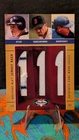 2003 Fleer Box Score Jersey Rack Trio Derek Jeter, Nomar Garciaparra, Rodriguez
