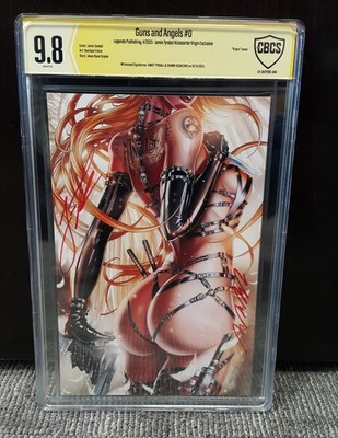 Guns and Angels #0 Jamie Tyndall Kickstarter Cover Marvel Graded Slab CBCS 9.8