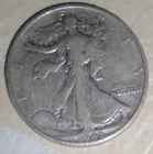 1943 Walking Liberty Half Dollar 50c Coin Solid Collectible 50cents Good Shape!