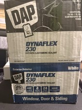 12 Pack Dap 18275 DYNAFLEX 230 Exterior/Interior Sealant - White 10.1 oz