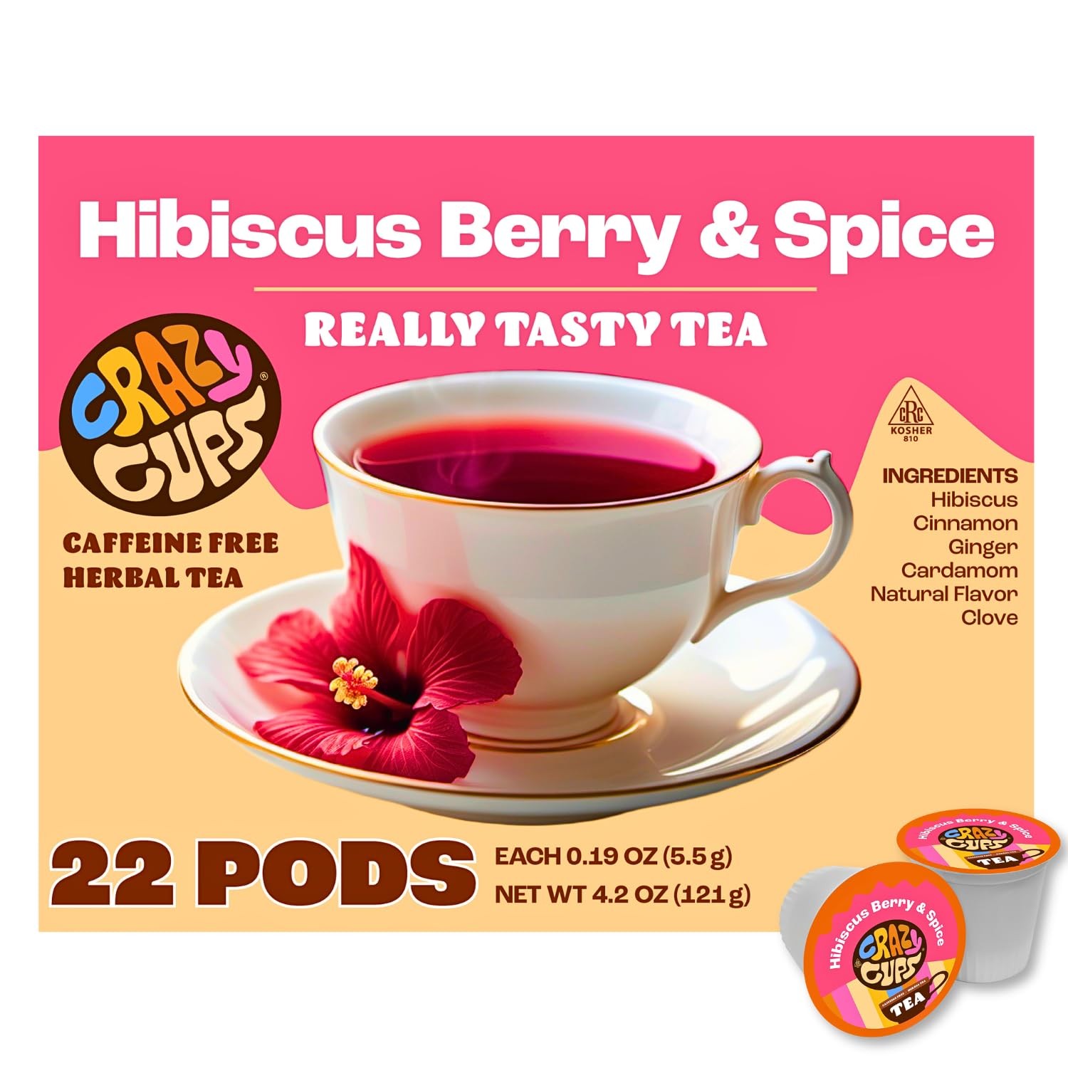 Pods 22 Ct K Cup Compatible Herbal Tea