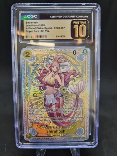 Shirahoshi (SP Card) graded CGC 10 for sale on eBay