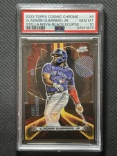 2023 Topps Chrome Cosmic Nova Vladimir Guerrero Jr. Black Eclipse /10 PSA 10