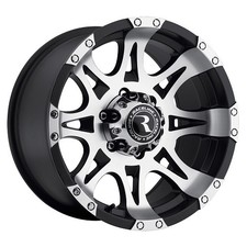 18x9 Raceline 982 Raptor Blackmachined Wheels 6x135 25mm Set Of 4 18x9 Raceline 982 Raptor Blackmachined Wheels 6x135 25mm Set Of 4