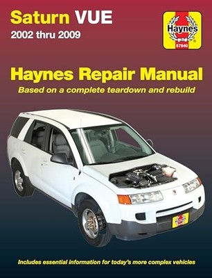 Saturn Vue (02-09) by Haynes Publishing 9781620920251 NEW Free UK Delivery