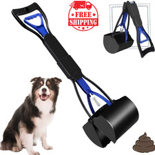 Non-Breakable Pet Dog Pooper Scooper with Handle Portable Scooper Waste Pick Up