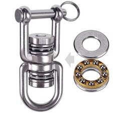 Swing Swivel with 2 Bearing 360 Rotation770LB Capacity Safest Rotational De...