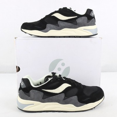 Saucony Grid Shadow 2 Sneakers In Black/Cream - Men's Size US 14  (S70772-4)
