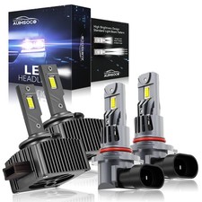 For Jeep Grand Cherokee 2009-2012 Xenon Hid Headlight Highlow Led Light Bulbs