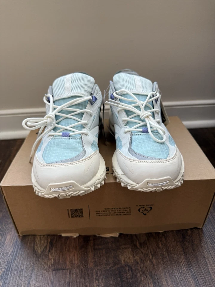 Mizuno Wave Mujin TL Gore-Tex Shoes Sand Blue Men Size 8 New No Box Top - Image 4 of 4