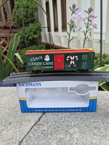 Bachmann 17007 escala HO PS-1 40' CAJA COCHE ponderado Claus Candy Cane Co. - Nuevo en caja | Condition: New