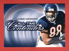 2002 Playoff Contenders All-Time Contenders #AT-6 Marcus Robinson Chicago Bears