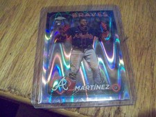 J.P. MARTINEZ  ROOKIE  2024 TOPPS CHROME RAYWAVE REFRACTOR  BASEBALL CARD # 294