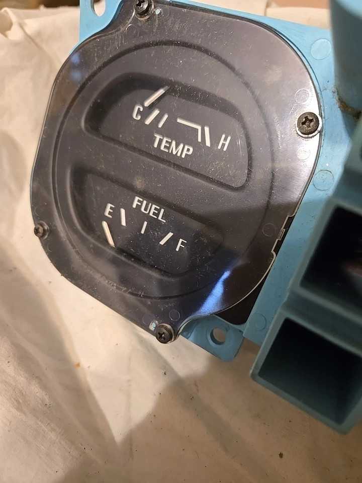 Nissan Datsun F-10 F10 1975 76 velocímetro calibre grupo 0 millas Kanto Seiki fabricante de equipos originales Foto 3 de 4