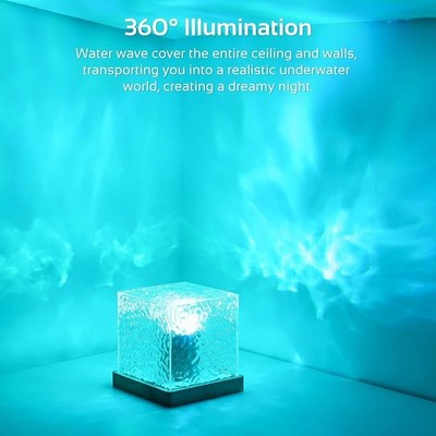 TAVADA LED Projector Sterrenhemel Galaxy Zonsondergang Watergolven Oceaan Aurora Projector, 16