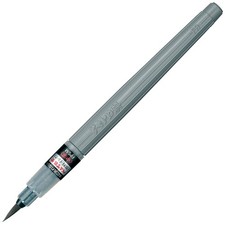 Pentel Brush Pen XFP5M Medium Point Black 1 C...