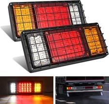 2 Paquete De Barra De Luces Traseras Led Para Remolque 40 LED para cami  NEW