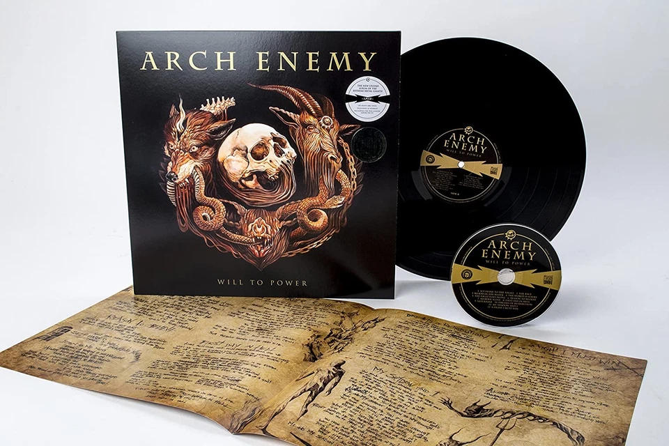 Arch Enemy Will to Power (black LP+CD & LP-Booklet) (Vinyl) - Image 4 of 4
