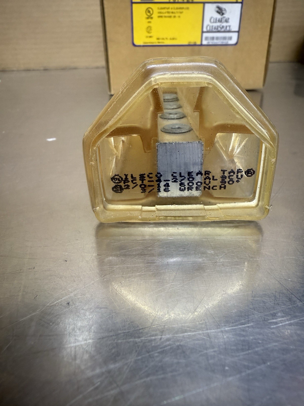 Qty 1 Ilsco PCT-4-2/0 Clear Tap Insulated Connector 2/0-14 Wire Range New No Box