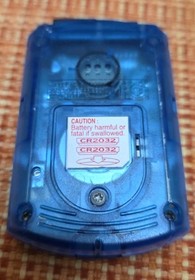 Official Sega Dreamcast Clear Blue VMU HKT-7000 Memory Card Tested & Works