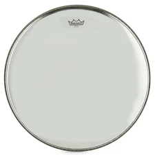 Remo Ambassador Starfire Chrome Bass Drumhead - 22 inch (3-pack) Bundle