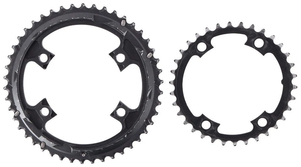 Shimano Ultegra FC-R6800 2 x 11 Speed Road Bike Chainring Set 46/36T Double CX - Image 2 of 2