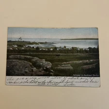 Entrance To Rockland Harbor Maine 1906